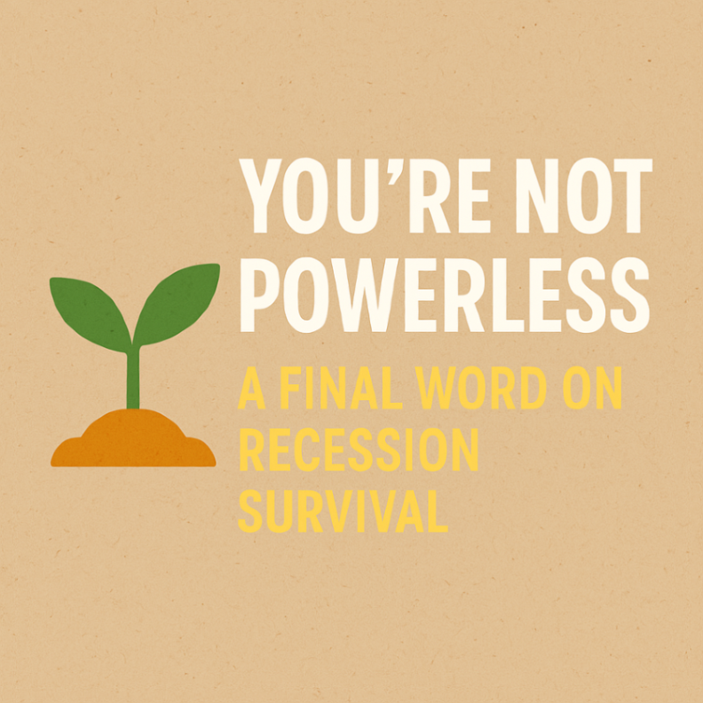 You’re not powerless.

Recession Survival Series wrap-up now live:
👉 pathfinderchronicles.com/p/recession-su…

Stay grounded. Stay human. Plus: grab the free highlight PDF! 💬
