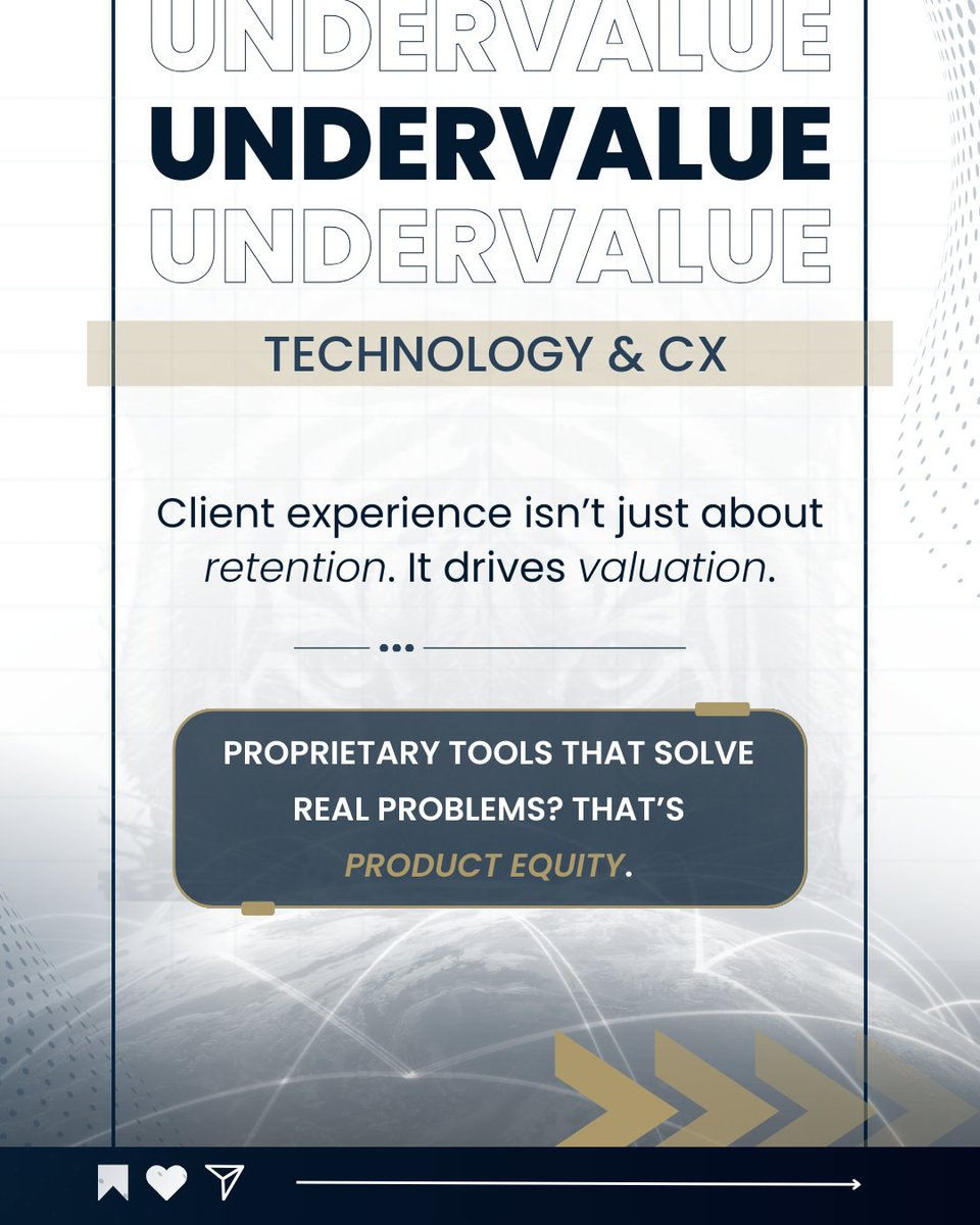 WhiteTiger_Inc's tweet image. Build the firm you want to buy. Talk to us about how.

#AccountingM&amp;amp;A #FirmValuation #ScalableOperations #SellYourFirm