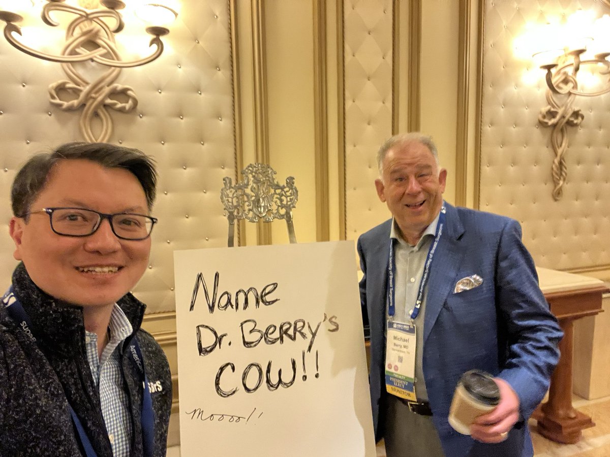 Meeting my two favorite #TheNextBreastThing podcasters in RL <a href="/SBoolbol/">Dr. Susan K. Boolbol</a>  and Dr. Michael Berry <a href="/ASBrS/">ASBrS</a> #ASBrS2025 Annual Meeting is what this meeting is about! I look forward to their Next episode on 5/8. 

podcasts.apple.com/us/podcast/the…