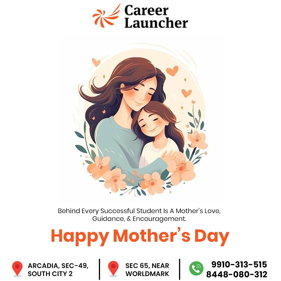 CLGurgaonSCity's tweet image. To the first teacher in every child’s life – a mother! 💖 Your love, guidance, and endless support shape bright futures. 

🌏 careerlauncher.com/gurgaon/southc…
📱 +91 9910313515
🌏 careerlauncher.com/gurgaon/sector…
📱 +91-9999996052

#HappyMothersDay #FirstTeacher #MothersLove #GuidingLight
