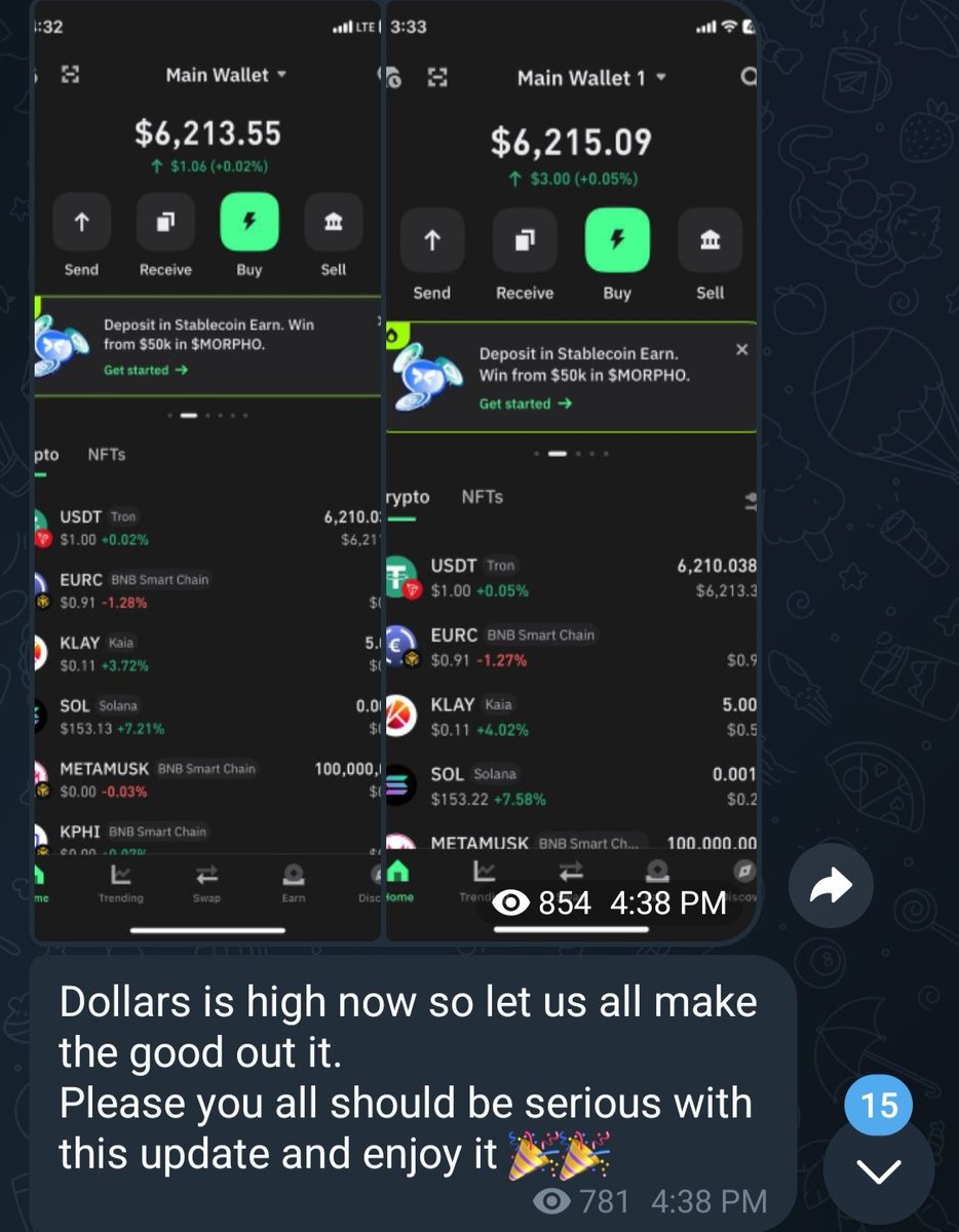 JacobsKayodeXi's tweet photo. @bbchausa INTRESTED IN EARNING $500+ INCOME MONTHLY JUST FROM YOUR HOME,QUICKLY DM TO GET THE "TRUST WALLET EARNING PROCESS,REMEMBER UPDATES AS THIS DO NOT STAY FOREVER. https://t.co/THZ8jRiQnB
