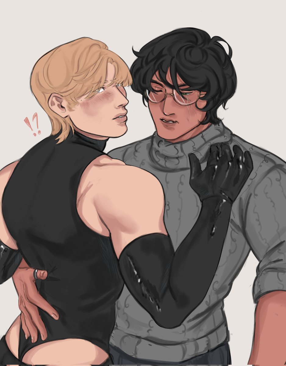 YUVIKO_art's tweet image. Harry doesn't know how to watch his own hands, and Draco is surprised every time, just like the first time
#drarry