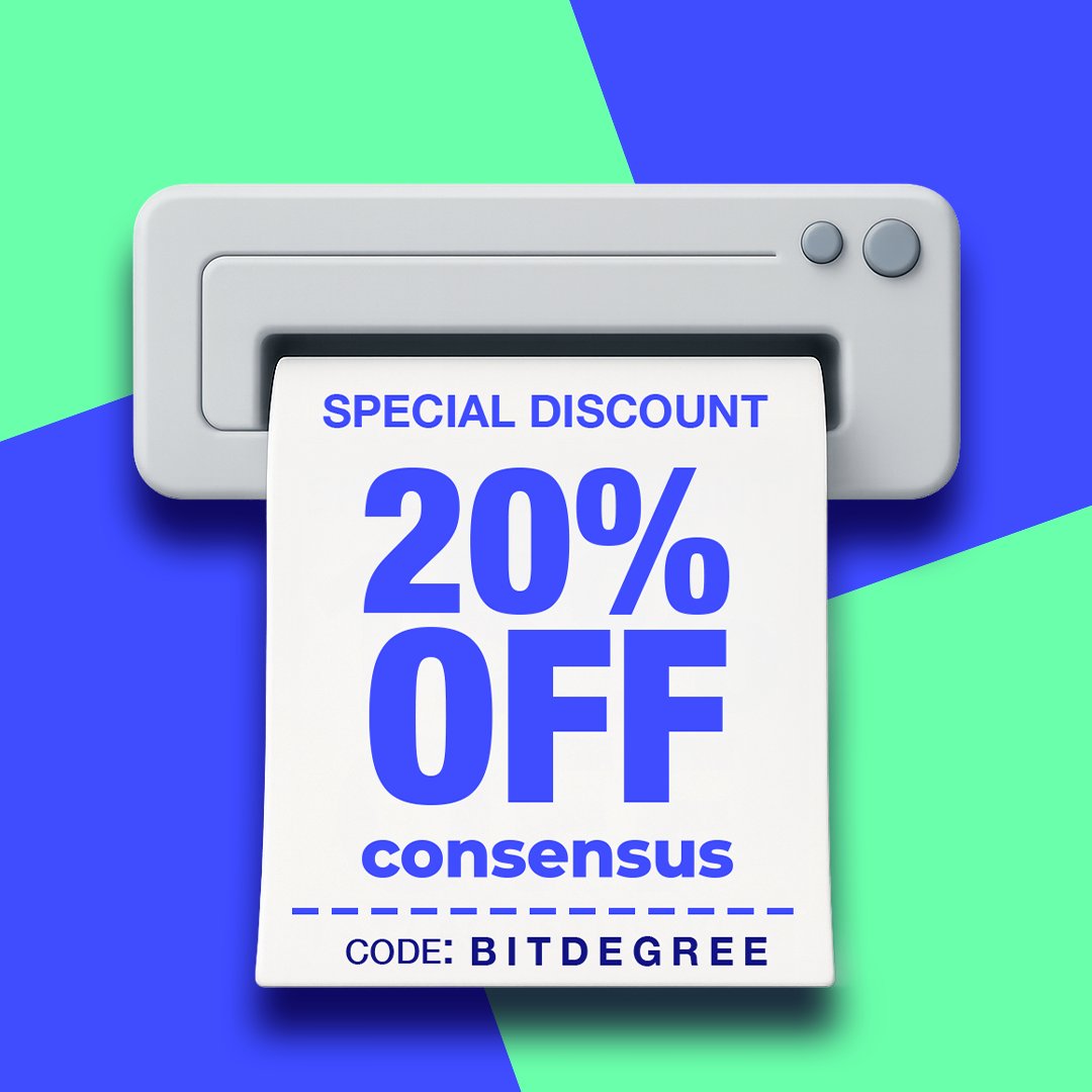 BitDegree's tweet photo. The countdown is ON for #Consensus2025 ‼️

Toronto. May 14–16. The entire crypto world’s pulling up.

Wanna be there? Use code BITDEGREE for 20% off for tickets 🎟️

Don’t say we didn’t plug you in 😉 👉 https://t.co/ZbkHaOHBb8