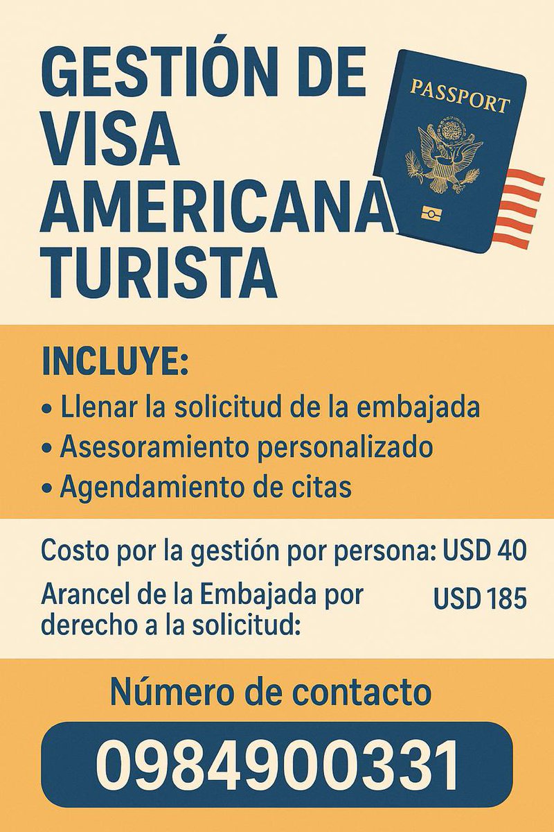 Gestiona tu visa o renovación hoy mismo ✨