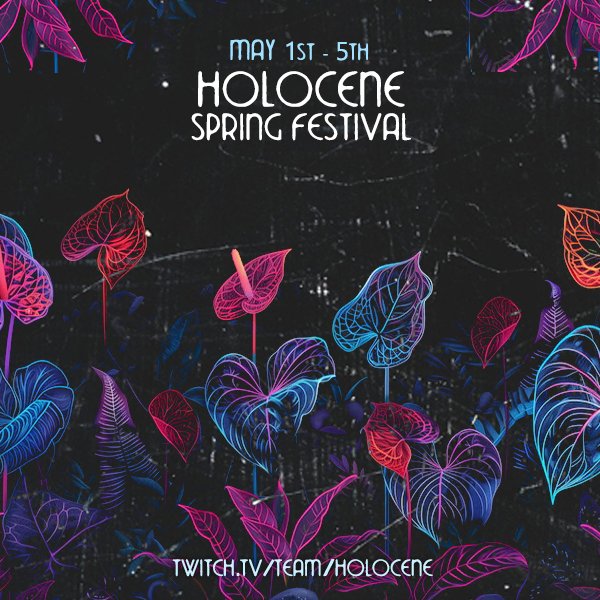 kluster2013's tweet photo. Holocene Spring Festibal
Live Stream on #twitch
Organized by Kamikazemixtape
(日本時間/日曜21:00)
May. 4 (sun)
5:00 (PDT) / 8:00 (EDT)
14:00 (CEST) / 21:00 (JST)
—
https://t.co/PP5rEFQzPD
#twitchdj #twitchdjs
#technostream #housemusic https://t.co/v7Nv12vHUW