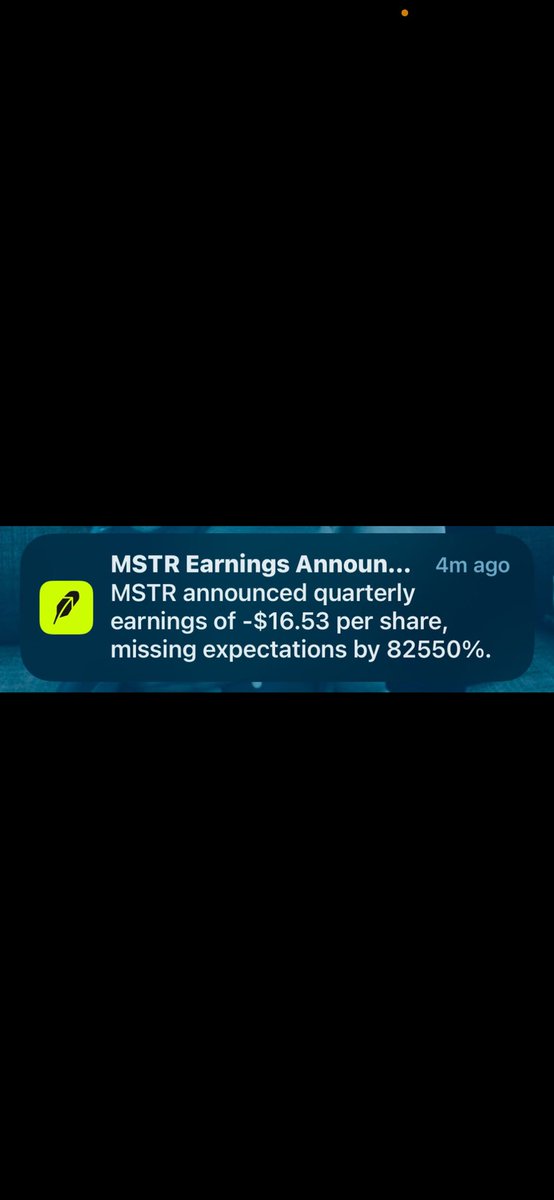 Wondering if this is the biggest “missed” earnings in history?? Grok is even stumped. Would be awesome! 👆🟩