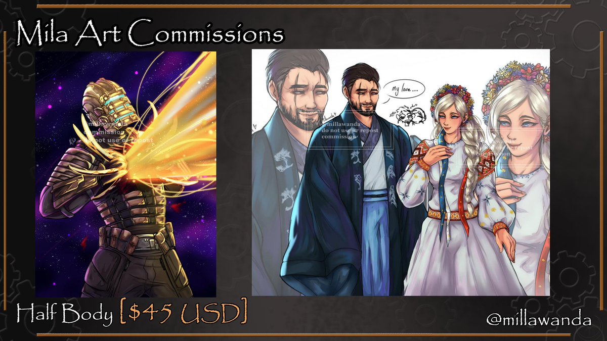 millawanda's tweet image. My commissions are open! My dms are now open for anyone who wishes to discuss about ✨️art comms✨️.
If you would share I'd really appreciate the support. Thank you ☺️💖
#ArtCommission