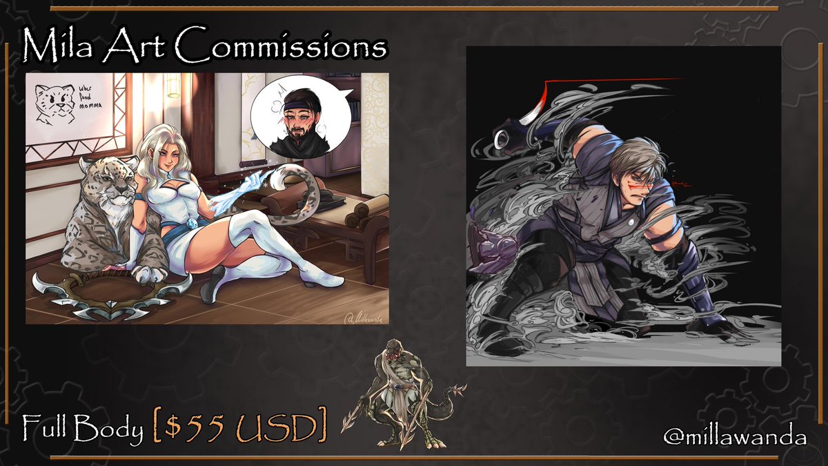 millawanda's tweet image. My commissions are open! My dms are now open for anyone who wishes to discuss about ✨️art comms✨️.
If you would share I'd really appreciate the support. Thank you ☺️💖
#ArtCommission