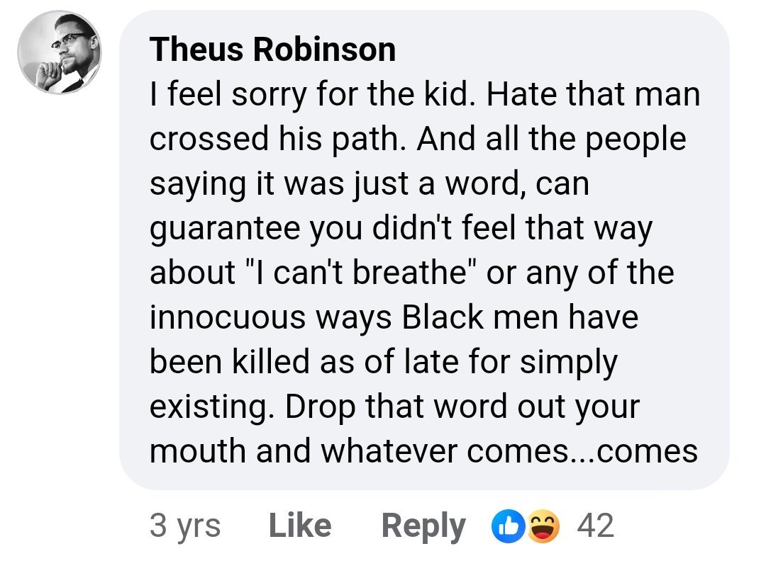 jeremykauffman's tweet photo. A black Dunkin Donuts employee killed an elderly customer for saying "n*gger".

Many of the comments on Facebook from black men suggest the murder was justified. https://t.co/PaoS7GzT88
