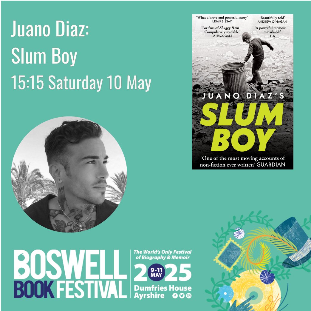 In his moving memoir Slum Boy, celebrated artist Juano Diaz shares his experiences of growing up between bouts of poverty and adoption &amp; the role that public museums played in nurturing his imagination

You can join us both in-person and online: bit.ly/Bozzfest
