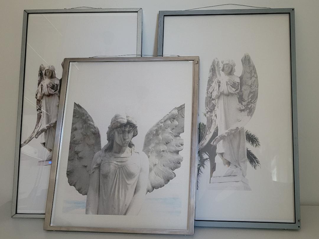 ManckoFr's tweet image. Préparation de la prochaine exposition des #anges : Entrez, c’est ouvert à Fontenay-sous-Bois