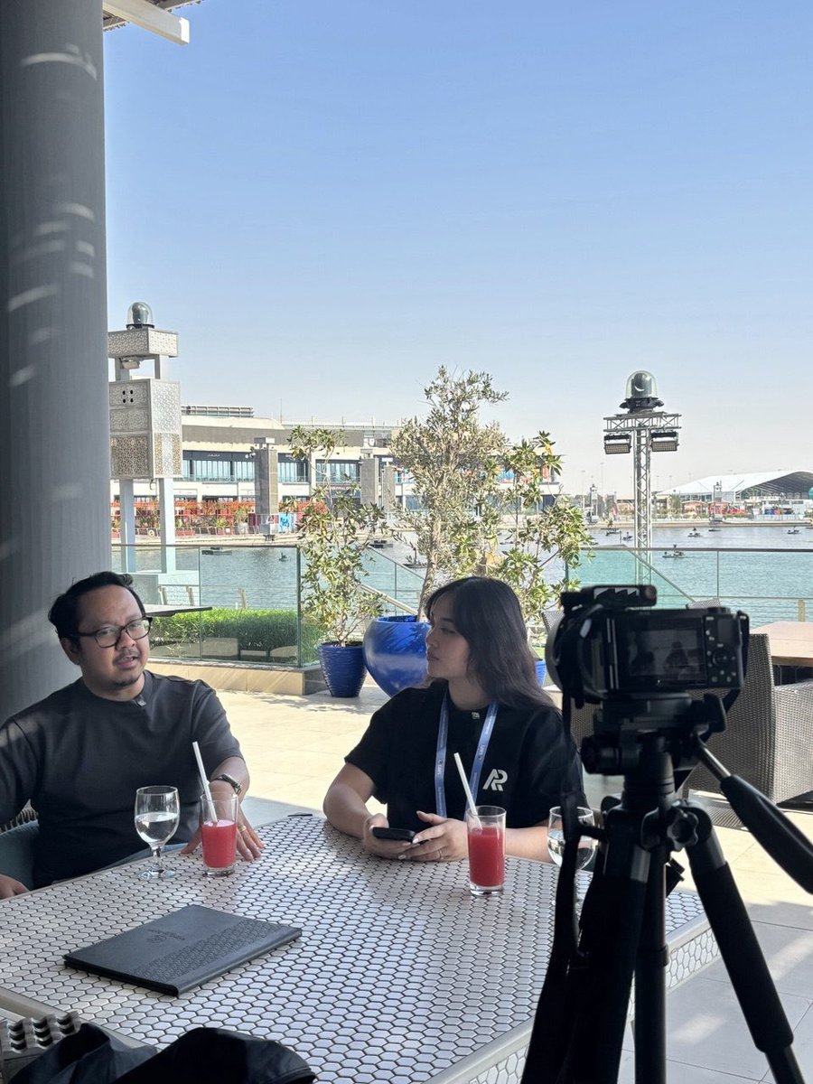 Some behind the scenes today <a href="/OPGames_/">OP Games</a> <a href="/ChaseFreo/">It’s Britney BTC</a> 🇦🇪 

Interview coming soon 🥹