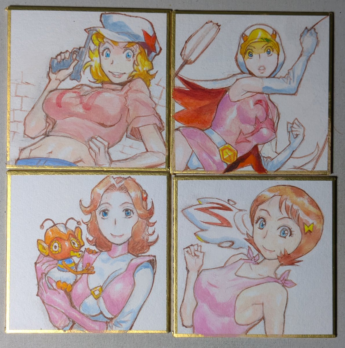 #A40

明日のA40に参加予定です。
https://t.co/sXcqp5XgVA

ミニ色紙、ミニミニ色紙などなど持ってまいる予定です。
こちらはミニミニ色紙になります 