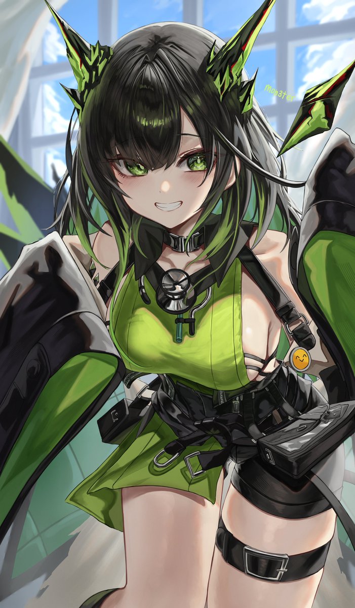 #明日方舟 #アークナイツ #Arknights #Mon3tr
Mon3tr!