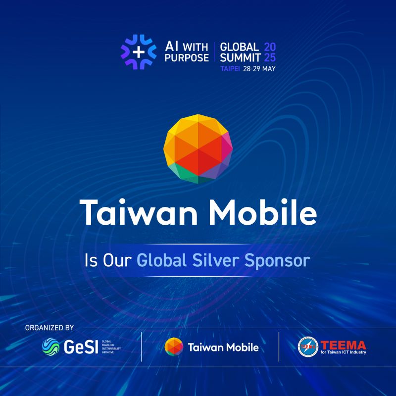 🚀 We’re very happy to welcome Taiwan Mobile as our Global Silver Sponsor for the AI with Purpose Global Summit! 🚀