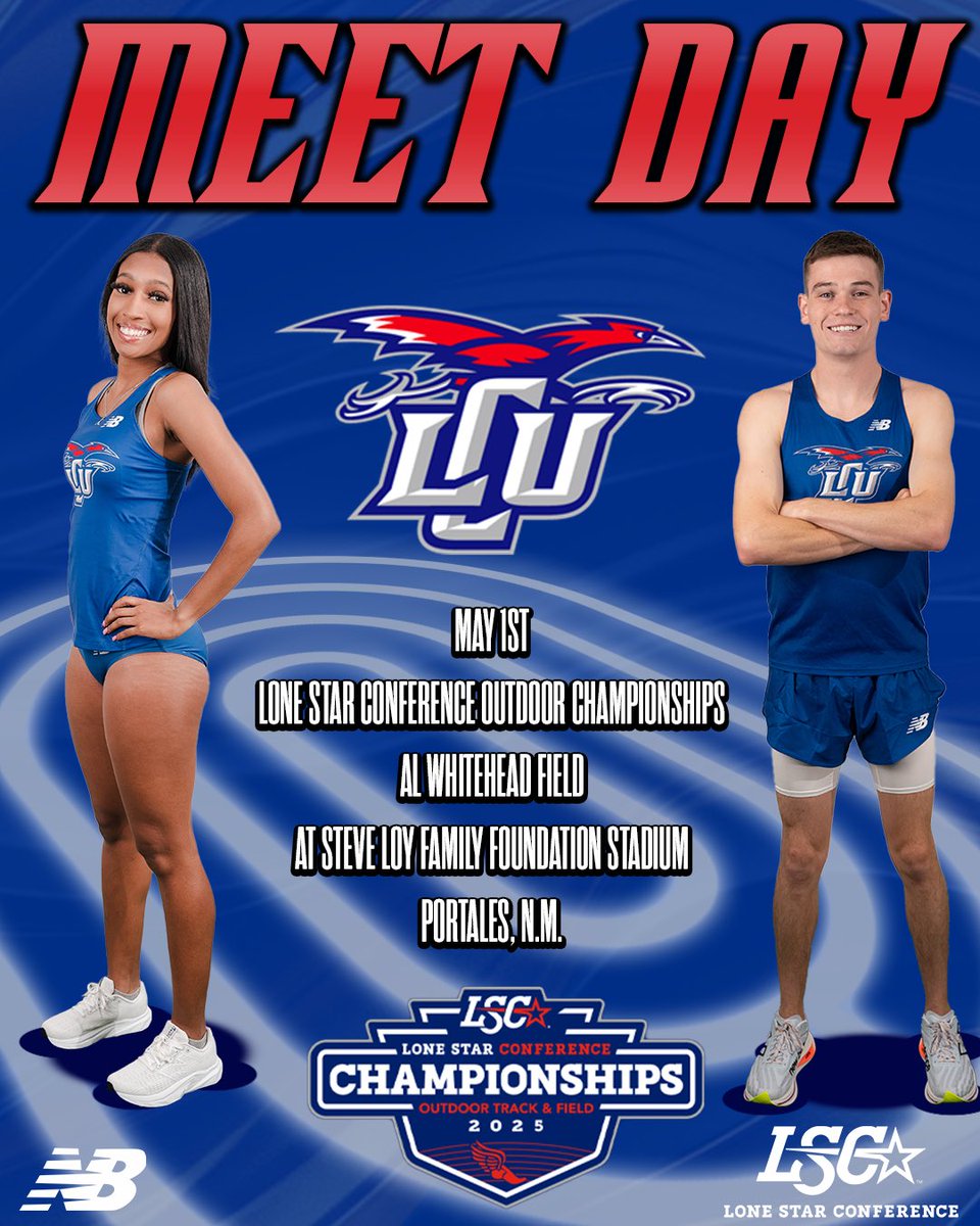 🏃‍♂️🏃‍♀️ Track &amp; Field Meet Day

🗓️: May 2
🏆: LSC Outdoor Championships
🏟️: Steve Loy Family Foundation Stadium
📍: Portales, N.M.

Another Day at the ‘Ship ☀️