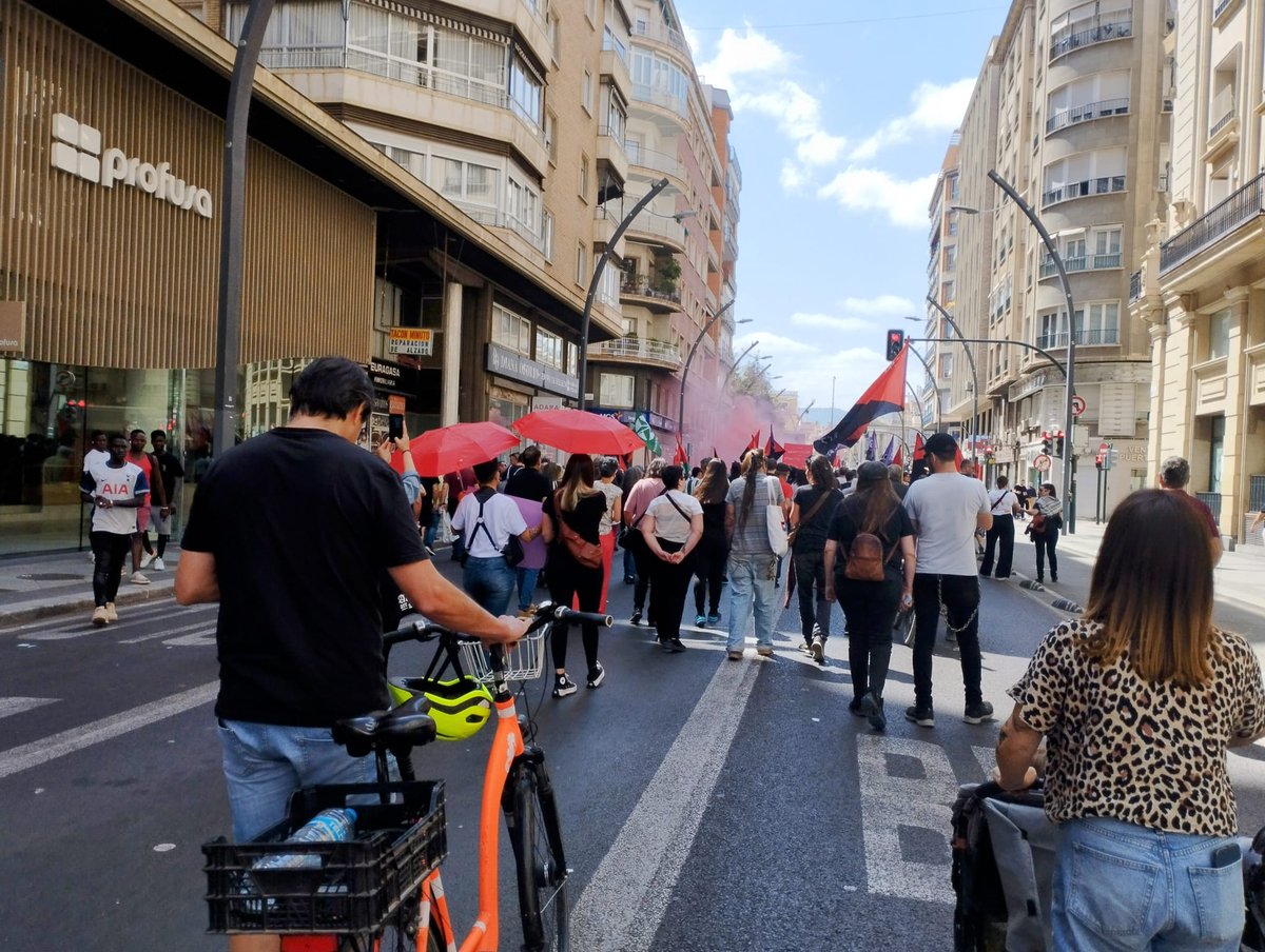CNT AIT Cartagena (@cntaitcartagena) on Twitter photo #1Mayo || Primero de mayo en Murcia 🌐 murcia@cntait.org🔴⚫️ cntait.org/sindicatos #anarcosindicalismo #primerodemayo #murcia #cntait #1Mayo || Primero de mayo en Murcia 🌐 murcia@cntait.org🔴⚫️ cntait.org/sindicatos #anarcosindicalismo #primerodemayo #murcia #cntait
