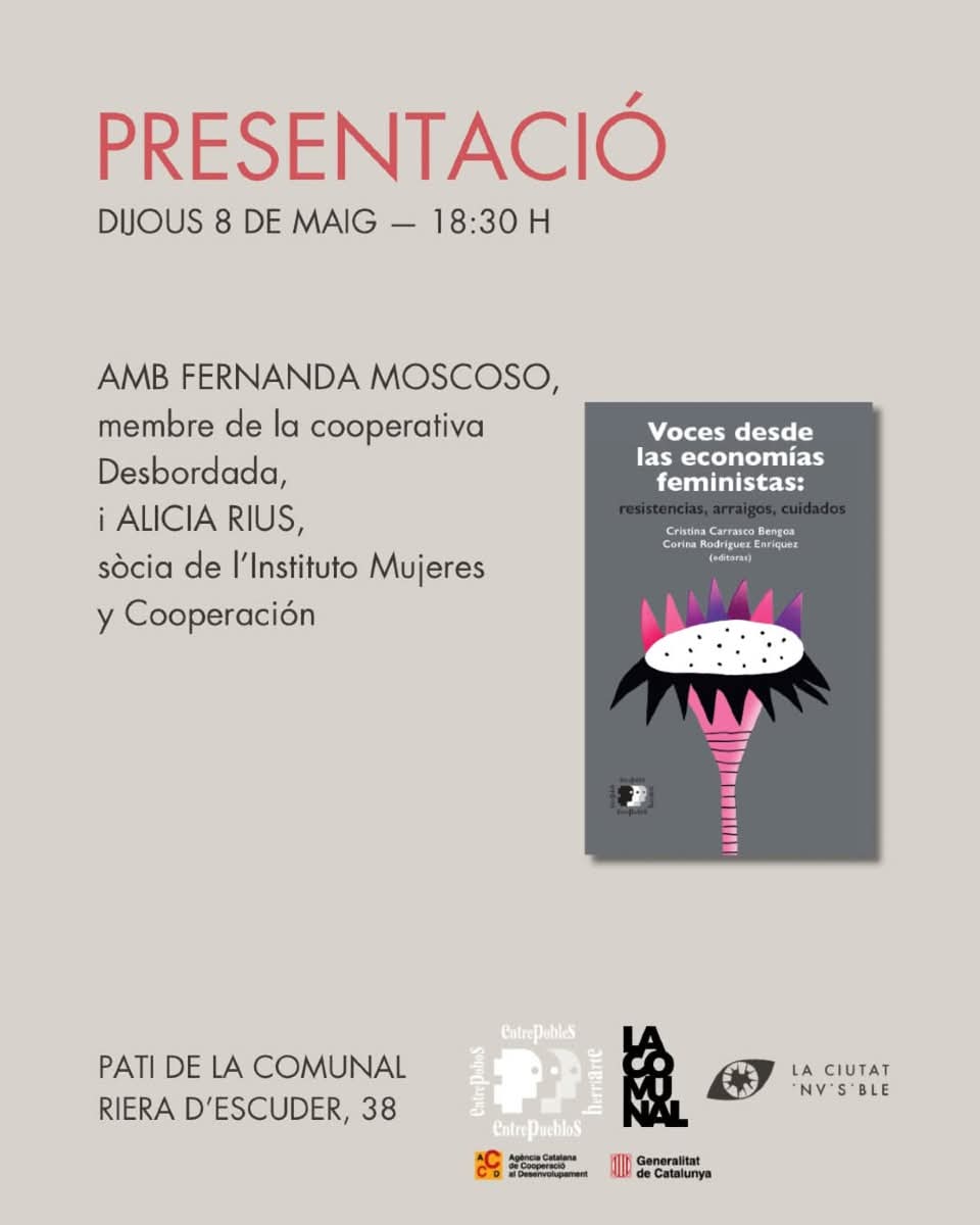 En #Barcelona <a href="/EntrepbsHarte/">Entrepueblos/Entrepobles/Entrepobos/Herriarte</a> <a href="/lacomunalsants/">La Comunal</a> <a href="/ciutatinvisible/">LA CIUTAT INVISIBLE</a>
