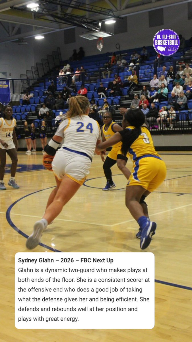 Sydney Glahn (@glahn_sydney) on Twitter photo Thank you <a href="/JrAllStarBB/">Jr. All-Star Girls Basketball</a> for the write up after our first select 40 live period! Cant wait for the next one!! <a href="/FBCNextUp/">FBC NextUp</a> <a href="/Lady_Charger_BB/">OHS Lady Chargers</a> <a href="/mikemillsnc/">Mike Mills WBB College Recruiting</a> Thank you <a href="/JrAllStarBB/">Jr. All-Star Girls Basketball</a> for the write up after our first select 40 live period! Cant wait for the next one!! <a href="/FBCNextUp/">FBC NextUp</a> <a href="/Lady_Charger_BB/">OHS Lady Chargers</a> <a href="/mikemillsnc/">Mike Mills WBB College Recruiting</a>