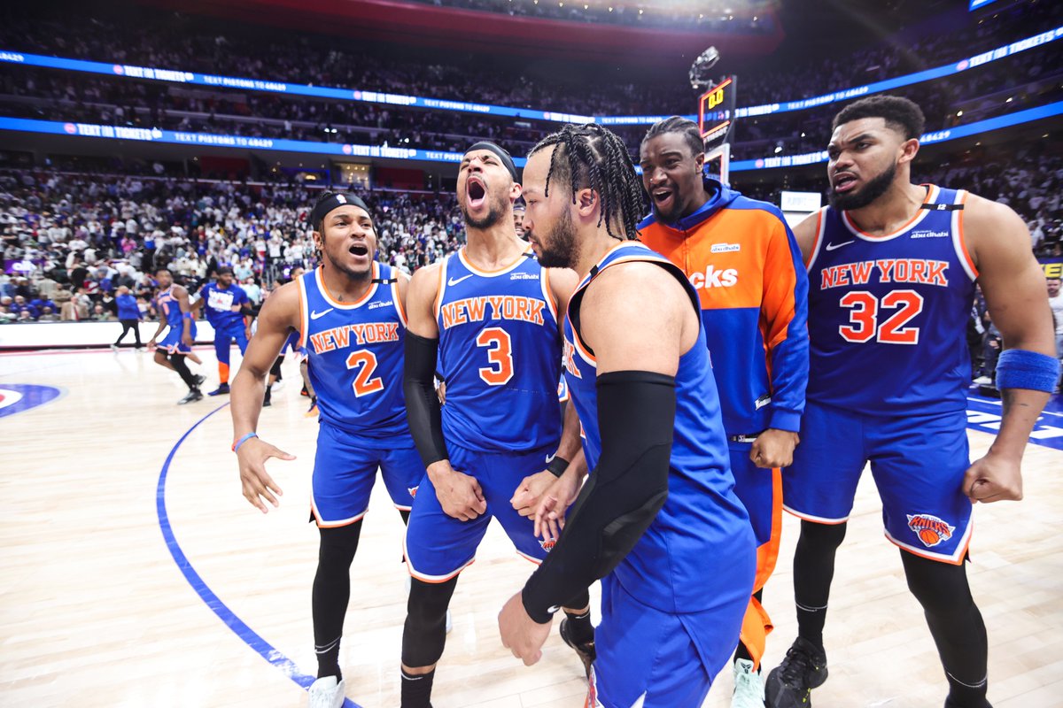 nyknicks's tweet image. woke up smiling cus KNICKS IN SIX