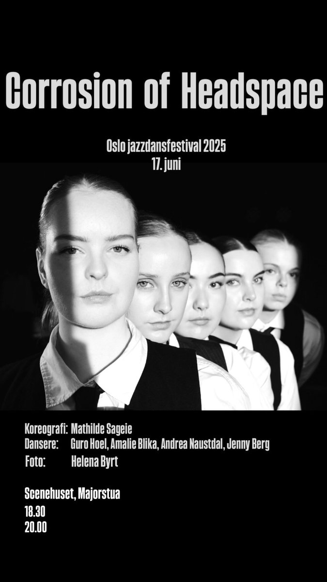 Oslo Jazzdansfestival nærmer seg med stormskritt. Vi arrangerer 8 forestillinger og 1 workshop i perioden 16.-20. juni - på Scenehuset i Bogstadveien 49. Les mer og sikre deg din billett her: tikkio.com/organizer/1064…