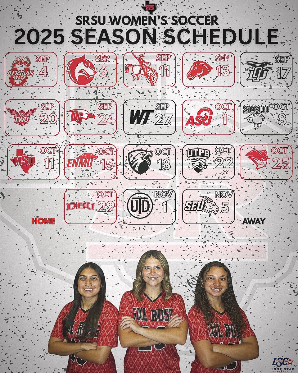 2025 SEASON SCHEDULE IS HERE.
 
🔗srlobos.com/sports/womens-…