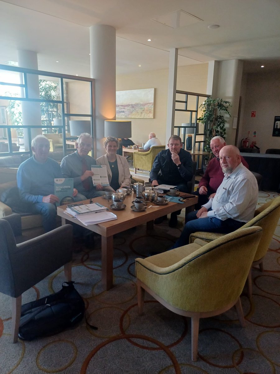 SeanMcKeon1973's tweet image. Sligo/Leitrim @IFAmedia spring lobbying campaign with @CosgroveNessa in @sligoparkhotel Nessa had a huge interest in our asks on GAEC2, ACRES delays, TB, Mercosur and Nitrates derogation. And agreed to bring our concerns to Seanad Eireann.