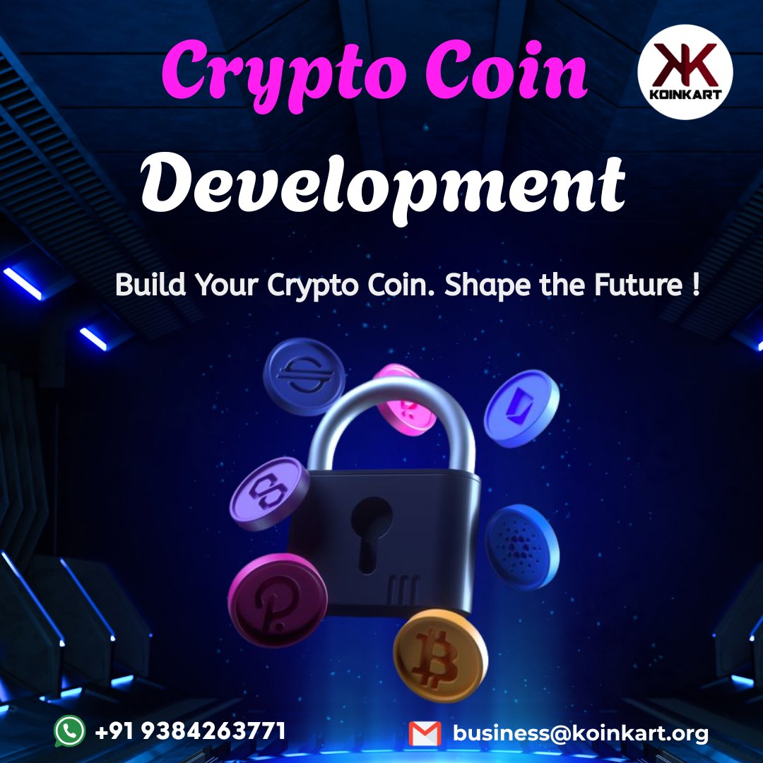 KoinKart's tweet image. We help you create your own cryptocurrency easily. With our Crypto Coin Development service, you get a secure, ready to use digital coin built on popular blockchain
Visit: koinkart.org/crypto-coin-de…
#CryptoCoinDevelopment #BlockchainDevelopment #Crypto #USA #UK #Canada #India