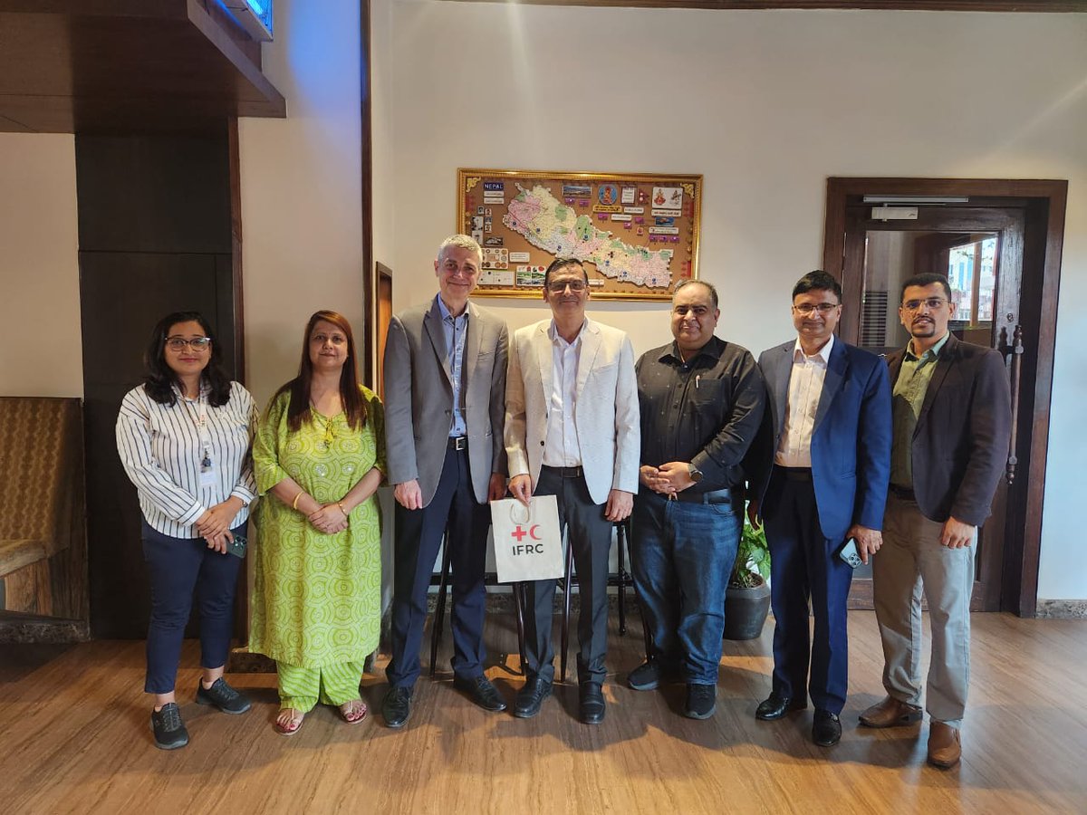 David Fisher (@david_a_fisher) on Twitter photo Thanks to Secretary <a href="/Dr_BDevkota/">Bikash Devkota</a> of <a href="/MOHPnepal/">Ministry of health and population Nepal</a> and his team for a promising meeting today about cooperation with <a href="/ifrc/">IFRC</a> and <a href="/NepalRedCross/">Nepal Red Cross Society</a> in community health promotion, cholera prevention and control, climate and health, & mental health among others. Thanks to Secretary <a href="/Dr_BDevkota/">Bikash Devkota</a> of <a href="/MOHPnepal/">Ministry of health and population Nepal</a> and his team for a promising meeting today about cooperation with <a href="/ifrc/">IFRC</a> and <a href="/NepalRedCross/">Nepal Red Cross Society</a> in community health promotion, cholera prevention and control, climate and health, & mental health among others.