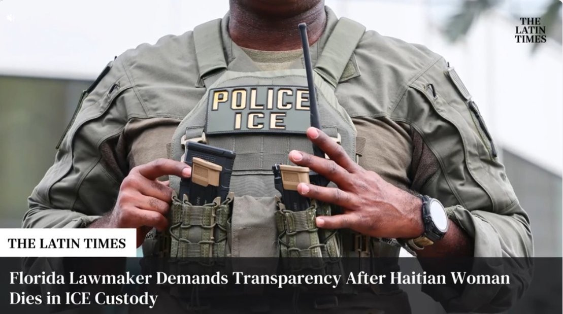 AutumnE55's tweet image. Lowlife murderers. WHO TF in their right mind is going to believe one word from fucking ICE?? If Dems weren&apos;t such lying, gutless shitbags, they would have abolished this draconian, psychopath-run government nightmare. 

#Florida #Lawmaker #Demands #Transparency After #Haitian…