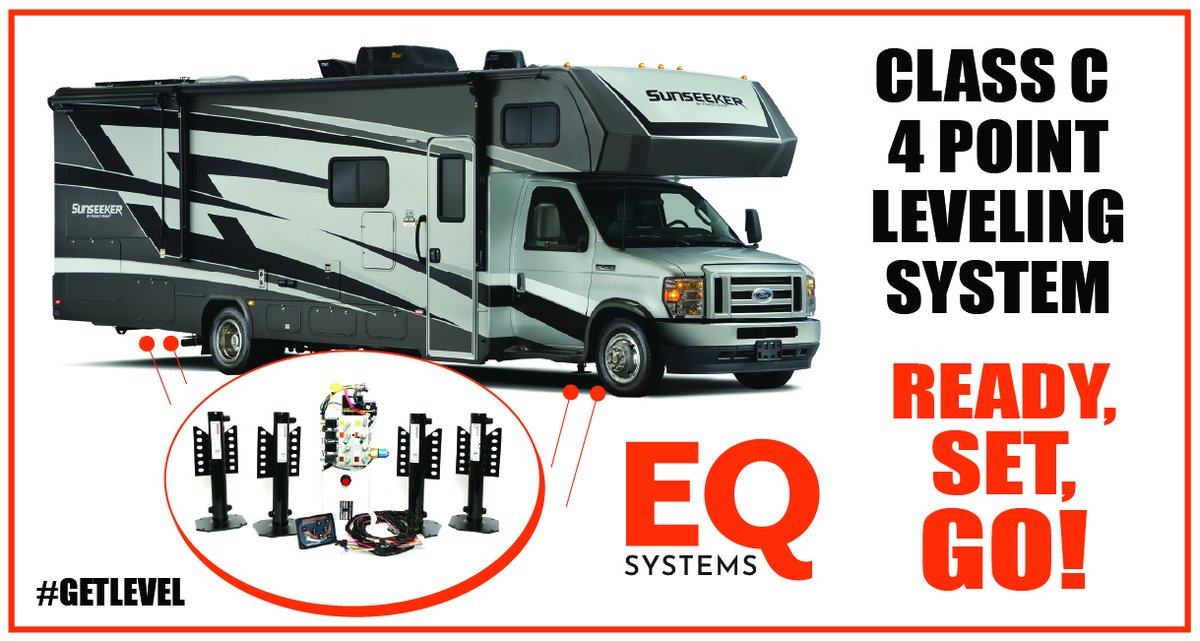 equalizersys's tweet image. Transform your RV travels with EQ Systems! 🚀 Our leveling solutions are perfect for motorhomes, fifth wheels, and travel trailers. Ready to get started? Call 800-846-9659 or visit eqsystems.us to schedule your installation today! #GetLevel #RVLiving