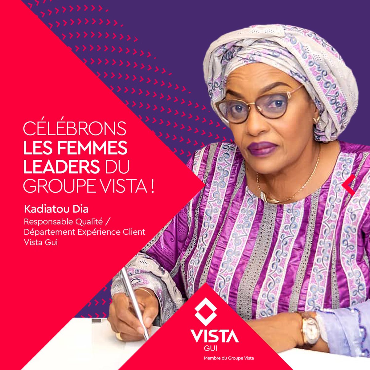 Aujourd’hui, nous mettons en lumière une collaboratrice d’exception : 𝐊𝐚𝐝𝐢𝐚𝐭𝐨𝐮 𝐃𝐈𝐀, femme de talent et d’influence, reconnue pour sa rigueur professionnelle et sa passion pour l’écriture.

𝐍𝐨𝐮𝐬 𝐬𝐨𝐦𝐦𝐞𝐬 𝐟𝐢𝐞𝐫𝐬 𝐝𝐞 𝐥𝐚 𝐜𝐨𝐦𝐩𝐭𝐞𝐫 𝐩𝐚𝐫𝐦𝐢 𝐧𝐨𝐮𝐬.