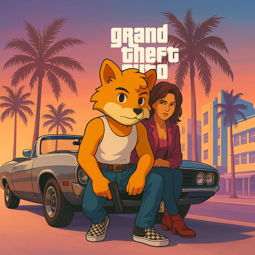 RockyCoinBase's tweet image. 🚨 GTA 6 delayed till 2026?
No worries. $ROCKY already running missions for real 💼💰
Vice City can wait  - Memecoin City is live