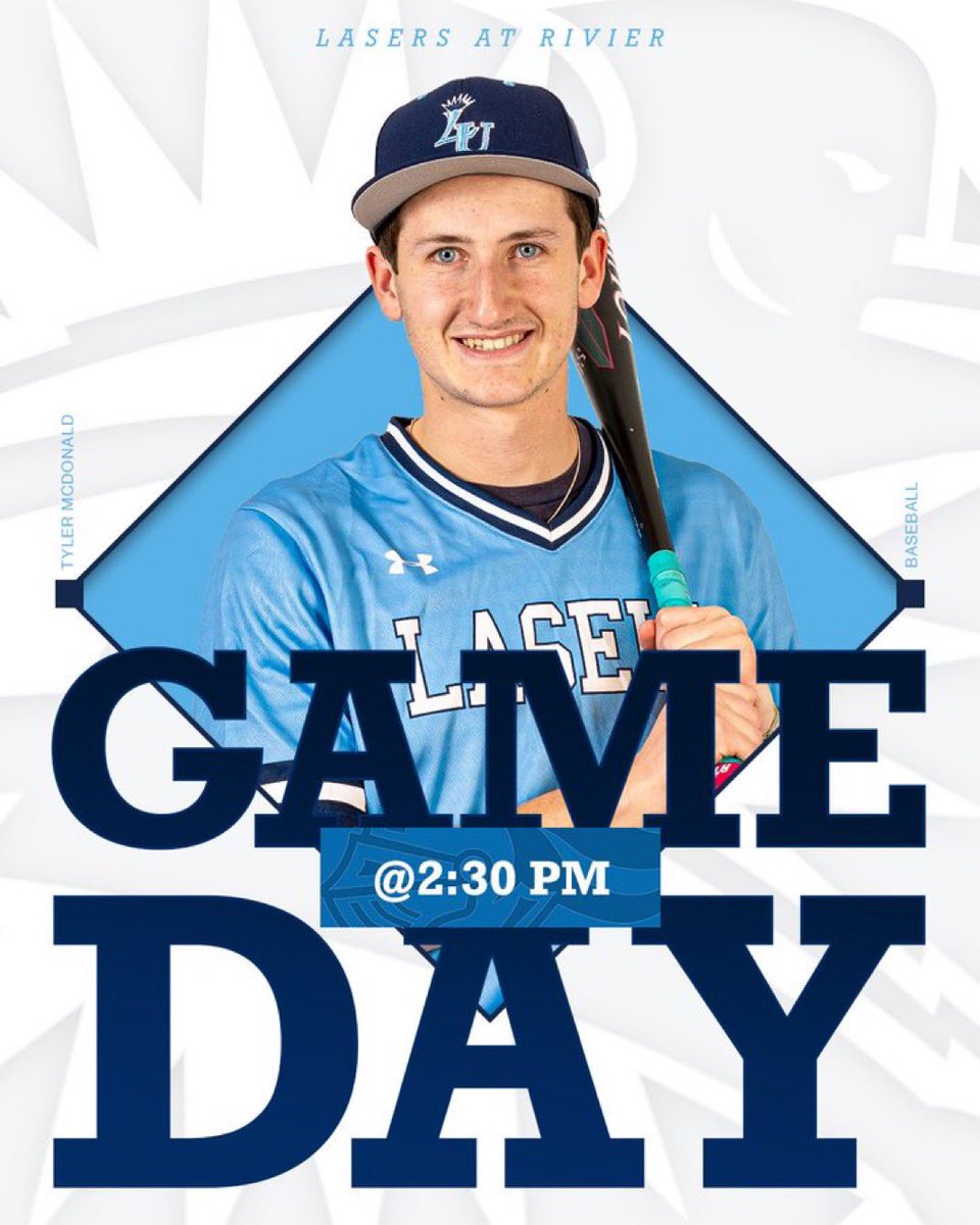 Lasell University Athletics (@lasellathletics) on Twitter photo GNAC tournament time! ⚾️ <a href="/LasellBSB/">Lasell University Baseball</a>
#3 Lasell v. #6 Rivier
at Mitchell College: Alumni Field 2:30PM GNAC tournament time! ⚾️ <a href="/LasellBSB/">Lasell University Baseball</a>
#3 Lasell v. #6 Rivier
at Mitchell College: Alumni Field 2:30PM