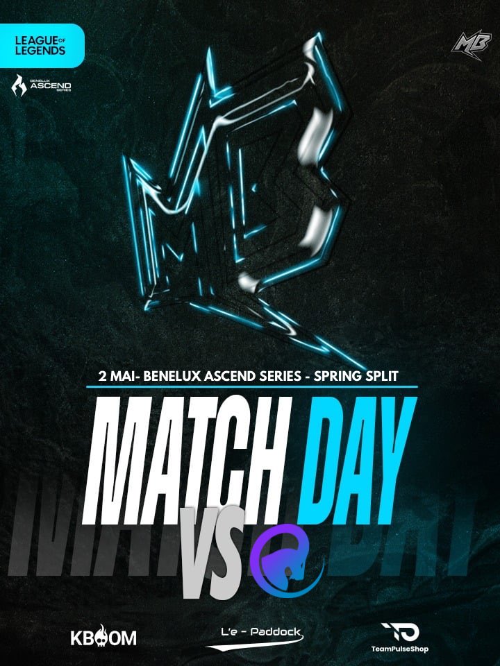 Mind Blue (@mindblueesports) on Twitter photo Gros week end pour nous en ce début mai!🔥
Rocket League ⚔️
TFT ⚔️
Restez à l’affût!👀
Mais tout d’abord LoL ce soir!💙
<a href="/Aceeeelol/">ace</a> rempilera à la place de <a href="/ChaleureuxLoL/">Chaleureux</a> 🔂
🆚 <a href="/pertinaxesports/">Pertinax Esports</a>
🕙21H
📺 twitch.tv/ouat_tv
#MindToWin Gros week end pour nous en ce début mai!🔥
Rocket League ⚔️
TFT ⚔️
Restez à l’affût!👀
Mais tout d’abord LoL ce soir!💙
<a href="/Aceeeelol/">ace</a> rempilera à la place de <a href="/ChaleureuxLoL/">Chaleureux</a> 🔂
🆚 <a href="/pertinaxesports/">Pertinax Esports</a>
🕙21H
📺 twitch.tv/ouat_tv
#MindToWin