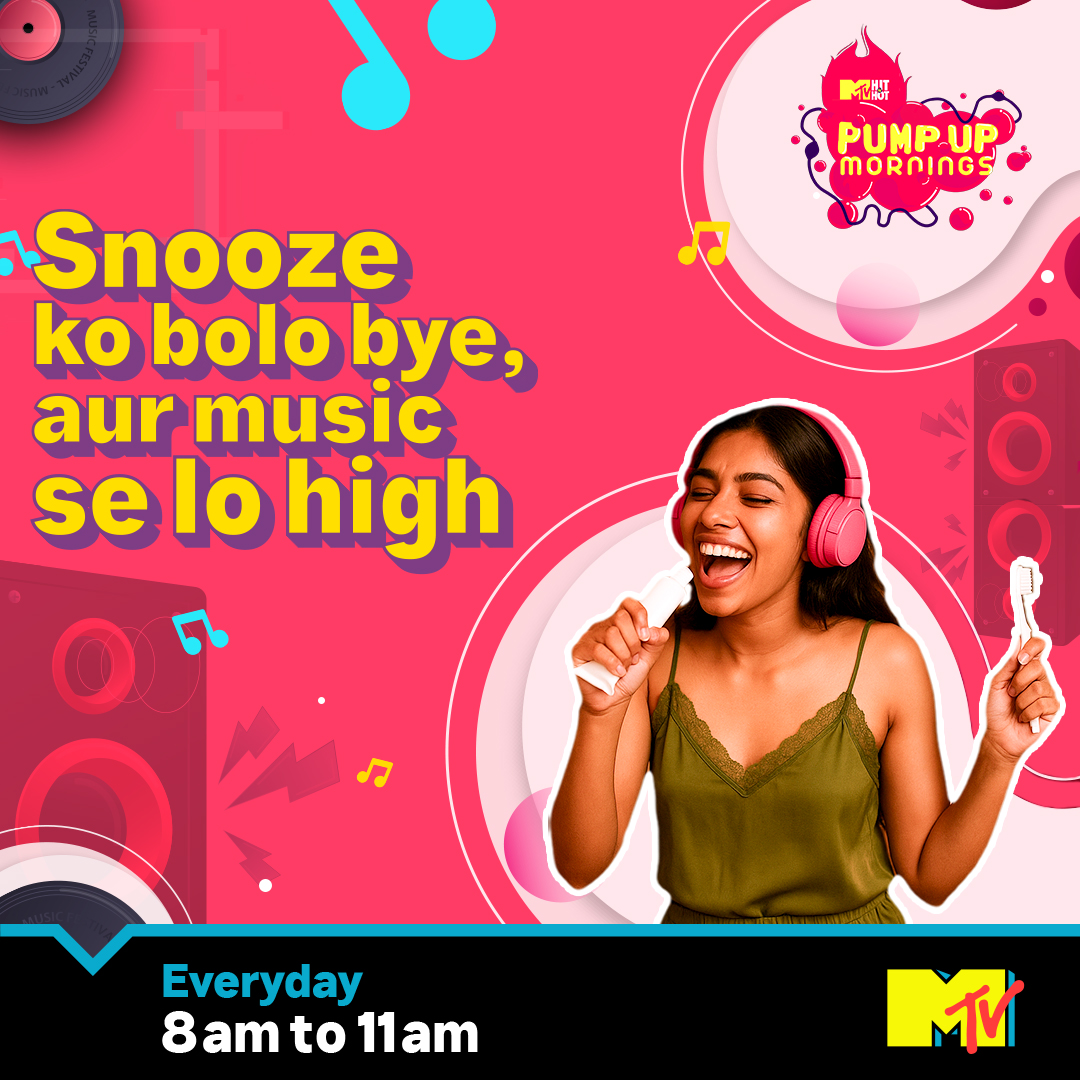 Subah sirf teen cheezo se acchi hoti hai accha music,  accha music, aur accha music!🎵❤

Catch MTV Pump Up Mornings, Breakfree, Everyday from 8AM – 11AM only on MTV  

#MTVIndia #PumpUpMorning #BreakfreeMusic