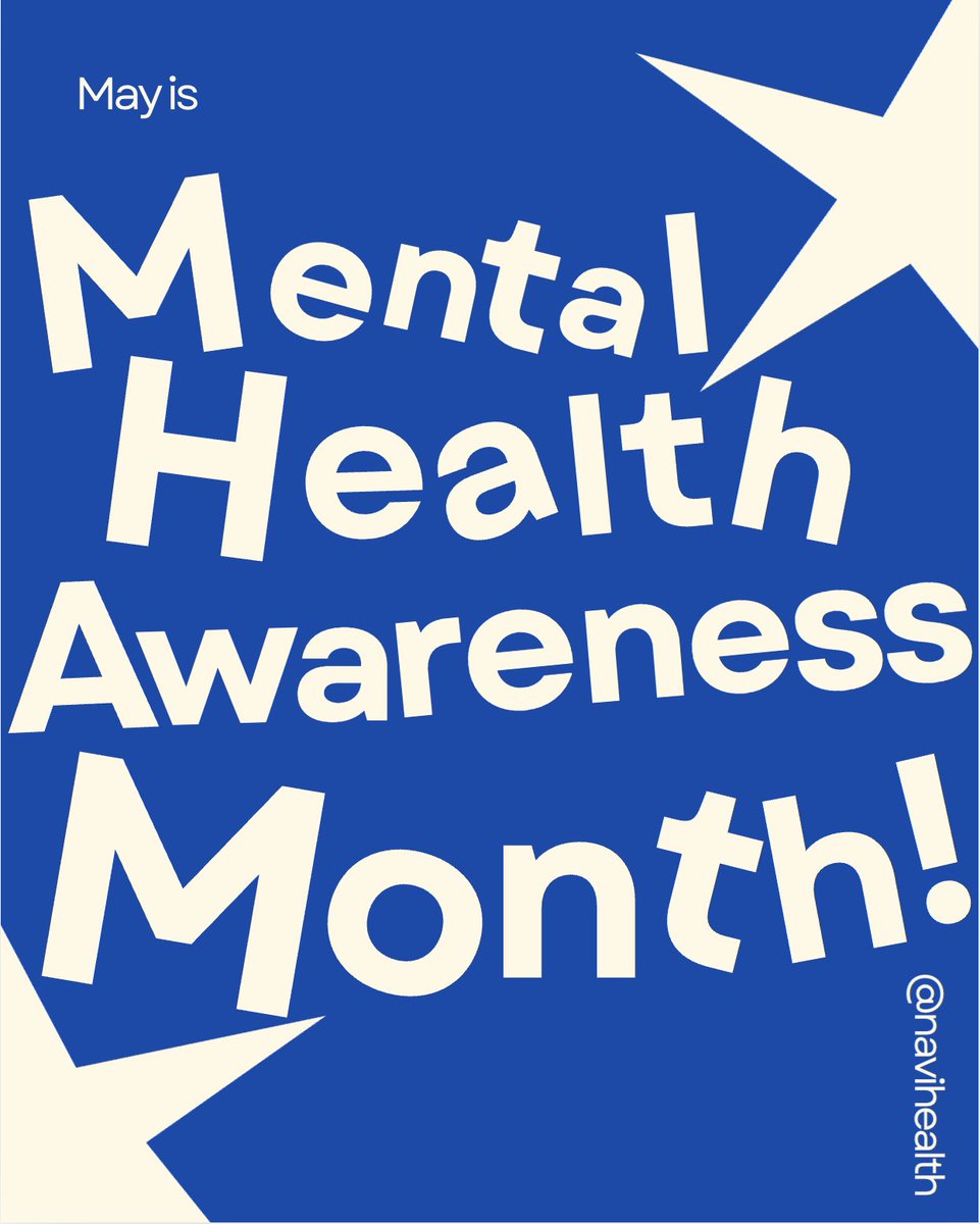 🌿 May brings #MentalHealthAwarenessMonth and #JewishHeritageMonth.

• 1 in 5 adults faces a MH condition
• 1 in 10 teens attempts suicide

I hope to share daily tips &amp; stories all month. 

👉 Prompt: Why does mental health matter to you?