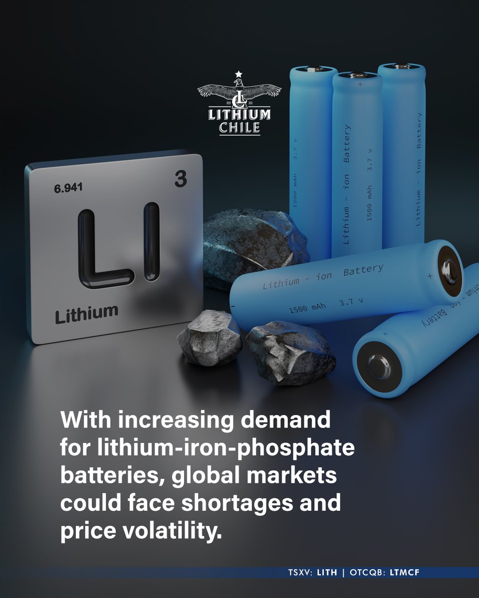 Lithium Chile Inc. (@chilelithium) on Twitter photo 📢 China’s move to restrict lithium extraction and refining technologies in 2025 could tighten global supply. $LITH is well-positioned to help fill the gap with its lithium assets in Argentina and Chile.
Read: asmbly.link/iSBStvg
🇨🇦 $LITH.V 🇺🇸 $LTMCF
#TSX #TSXV #OTCQB 📢 China’s move to restrict lithium extraction and refining technologies in 2025 could tighten global supply. $LITH is well-positioned to help fill the gap with its lithium assets in Argentina and Chile.
Read: asmbly.link/iSBStvg
🇨🇦 $LITH.V 🇺🇸 $LTMCF
#TSX #TSXV #OTCQB