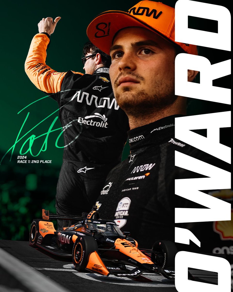 INDYCARatIowa's tweet photo. Pato O’Ward’s thrilling runner-up finish at Iowa Speedway in 2024 proved he’s a force on short ovals. See him return to chase the win July 11-13!
@patriciooward @iowaspeedway @arrowmclaren
#INDYCARAtIowa #ShortTrackBigWeekend #TeamSukup https://t.co/NKSVGrlT5B