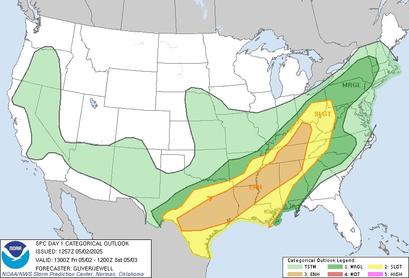 NWS Storm Prediction Center tweet media