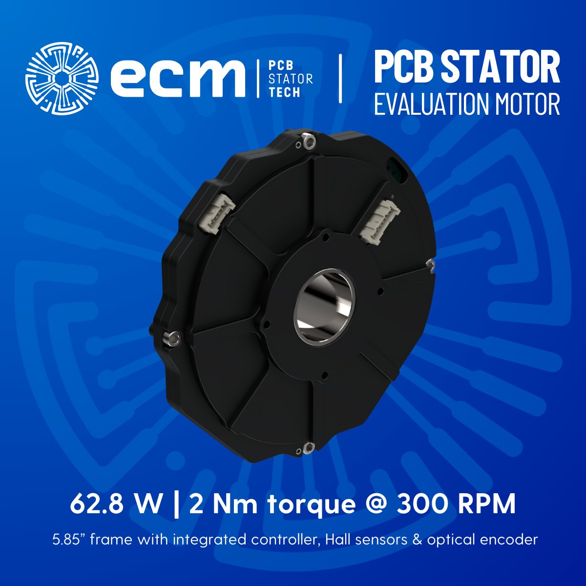 pcbstator's tweet image. Meet our new 2Nm #ServoMotor ⚙️
More torque, same precision.
Integrated controller, Hall sensors &amp;amp; optical encoder—ready for motion control testing.

Explore the lineup: hubs.ly/Q03kPcgv0
#PCBStator #MotorDesign #Engineering