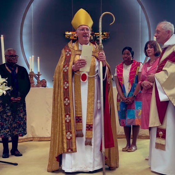 StLaurenceChurchSE6 (@stlse6) on Twitter photo The Rev'd Canon Charles Pickstone
On Sunday 27th April Fr Charles retired. We were pleased to welcome <a href="/BishopSouthwark/">Bishop of Southwark</a> back at the morning mass and Bishop Alastair and Bishop David for Evensong.
A whole host of community and civic leaders joined in the service which was The Rev'd Canon Charles Pickstone
On Sunday 27th April Fr Charles retired. We were pleased to welcome <a href="/BishopSouthwark/">Bishop of Southwark</a> back at the morning mass and Bishop Alastair and Bishop David for Evensong.
A whole host of community and civic leaders joined in the service which was