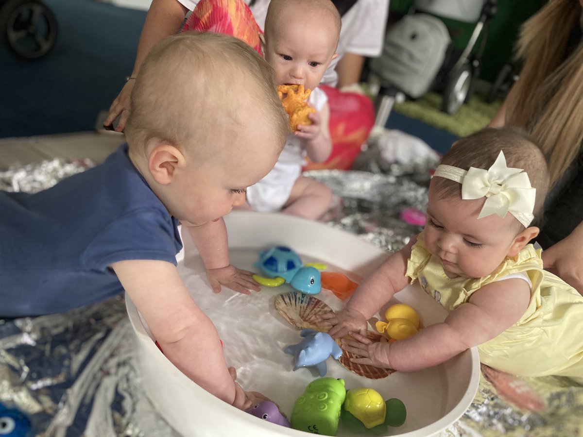 EarlyLifeGroup's tweet photo. 👐 TINY HANDS, BIG SPLASHES 💦
Today we had fun cooling off with some water play 🐟🐚 after all that splashing, our little ones definitely earned their snack 😋
Smiles, splashes &amp; snacks all around 😀💦😋
#WaterPlay #First1001Days #EarlyYears #EarlyLifeGroup #FFET #EllesmerePort https://t.co/PEreQhVajC