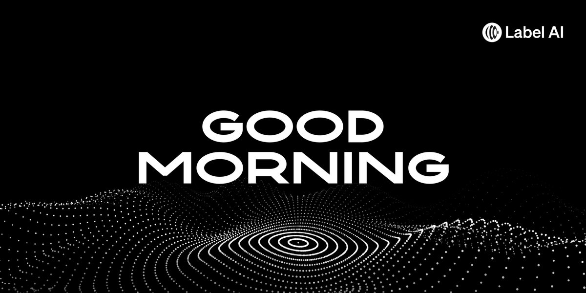 LABELFoundation's tweet image. ☀️ Morning blessings, everyone!

 Embrace the new day with a joyful heart and the gentle melodies of LABEL AI
 Here&apos;s to a day filled with peace and positivity! 🎵✨

▶️ Download TRACKS DApp: clesson.page.link/GMEHtKdcnQWAVh…

#LABELAI #Label #TRACKS #GoodDay #Web3 #Blockchain #Crypto…