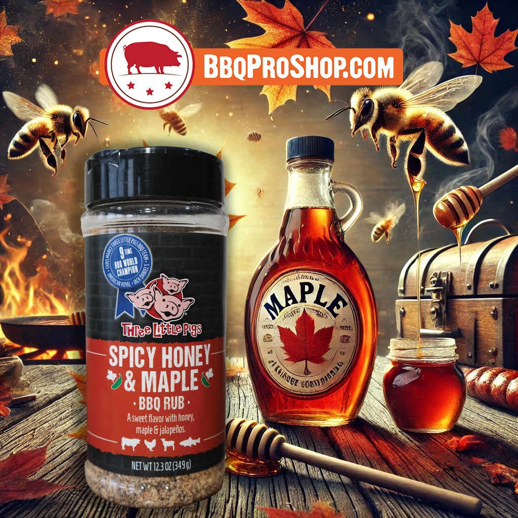 📷📷 Spicy Honey Maple BBQ Rub – Sweet Heat Perfection
The perfect blend of sticky-sweet honey, rich maple, and fiery spice—creating a flavor explosion that’s addictively good. <a href="/ChampBBQ/">Three Little Pig's</a> <a href="/bbqpro/">BBQ Pro Shop | www.bbqproshop.com</a> <a href="/BBQ_FlavorGuide/">BBQProShop Factory Team</a> #nationbbqmonth 

bbqproshop.com/by-brand/three…