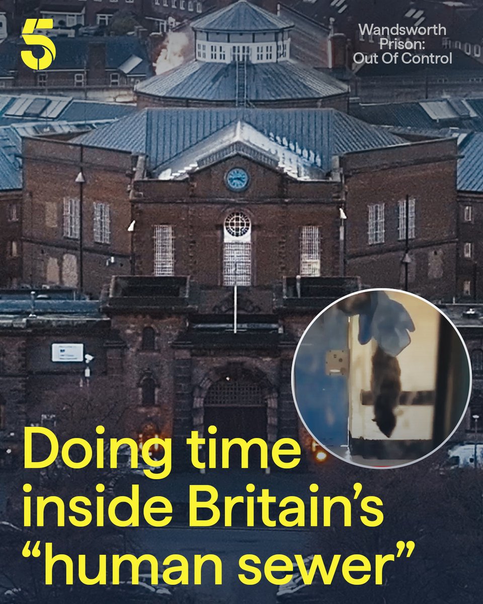 Overcrowded. Rat-infested. Former inmates, staff, and experts expose the brutal reality inside.
Wandsworth Prison: Out Of Control. Coming 5th May 9pm. Watch | Stream on 5
#wandsworthprison