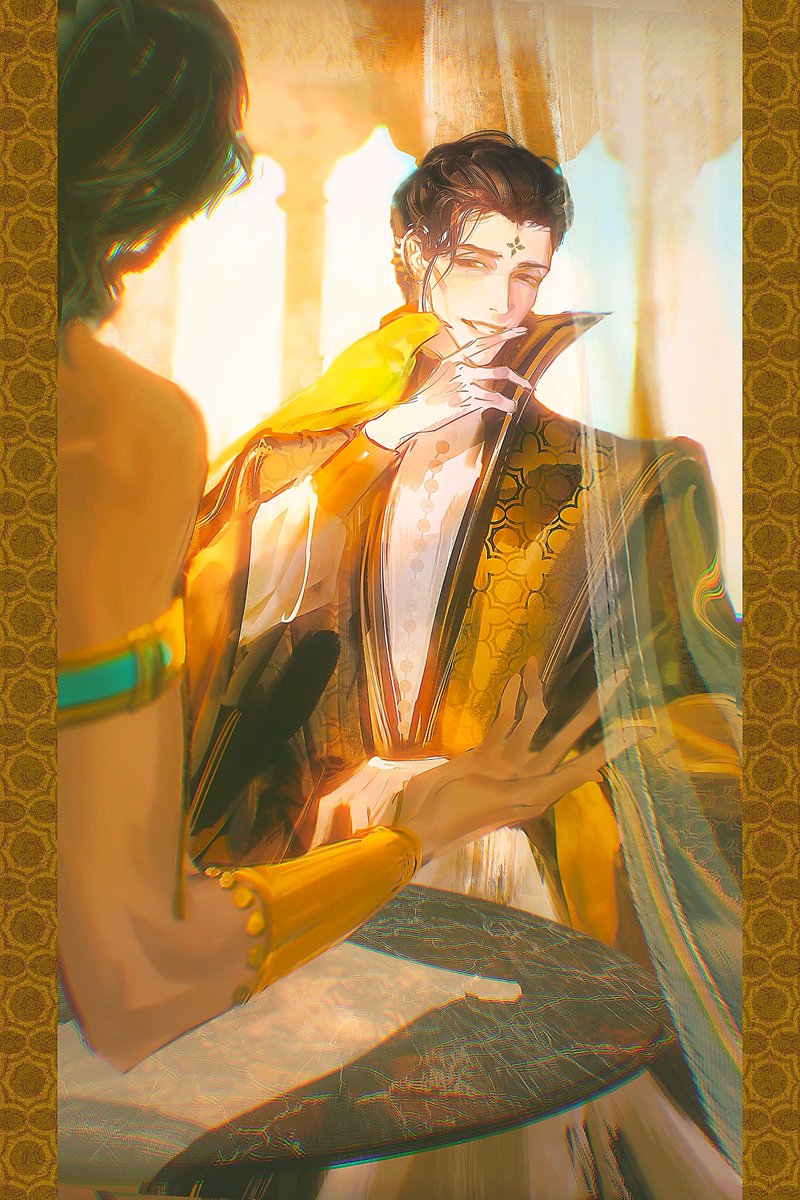 Cyanora1's tweet image. #SultansGame #奈费勒 
为这笑容毁灭一个国家也值了