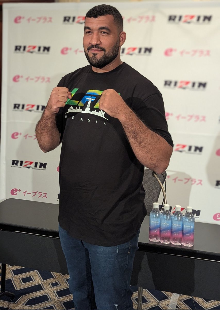 Bruno Massami (Бруно Массами) (@brmassami) on Twitter photo Bom dia!
Conversei com o peso pesado José Augusto, que faz sua estréia no <a href="/rizin_PR/">RIZIN FF OFFICIAL</a> <a href="/RIZINTV_/">RIZIN.tv</a> neste domingo.
Ele contou como foi sua preparação e mandou um recado para o <a href="/AlexPereiraUFC/">Alex "Poatan" Pereira</a> que vai estar assistindo sua luta no Tokyo Dome!
youtu.be/8Ye7jbQQ0Og?si… Bom dia!
Conversei com o peso pesado José Augusto, que faz sua estréia no <a href="/rizin_PR/">RIZIN FF OFFICIAL</a> <a href="/RIZINTV_/">RIZIN.tv</a> neste domingo.
Ele contou como foi sua preparação e mandou um recado para o <a href="/AlexPereiraUFC/">Alex "Poatan" Pereira</a> que vai estar assistindo sua luta no Tokyo Dome!
youtu.be/8Ye7jbQQ0Og?si…
