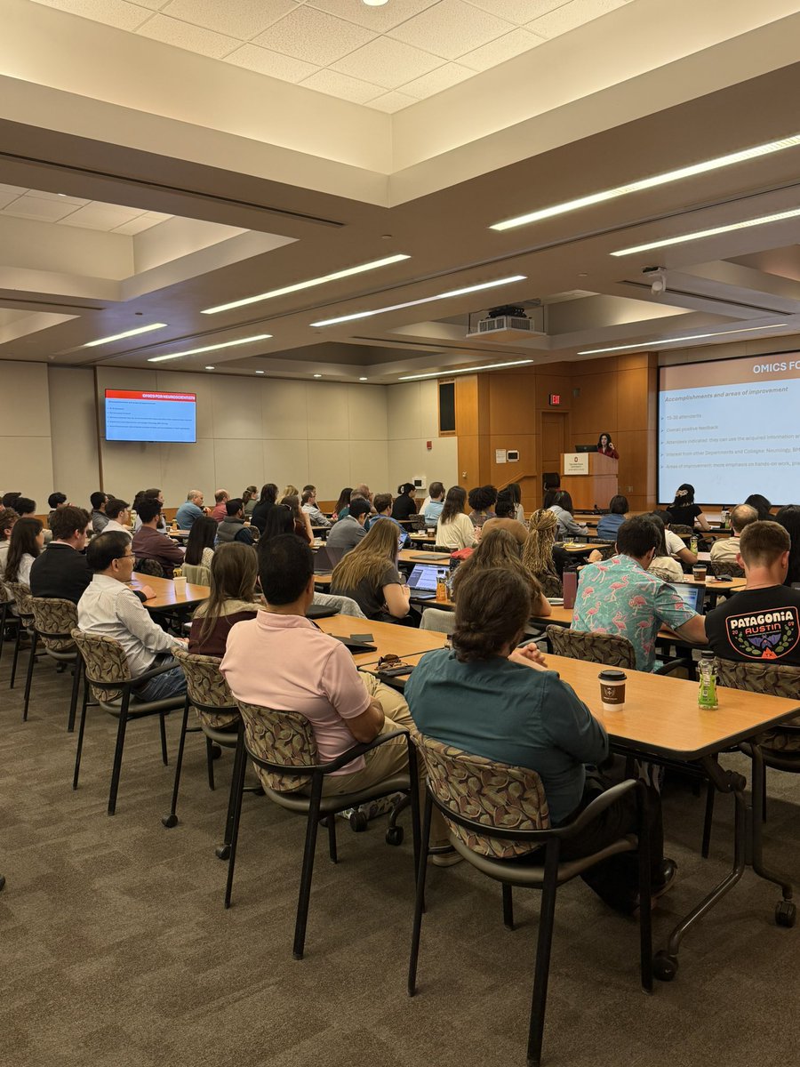 Our #2025DepartmentofNeuroscienceResearchDay is off to a great start! #BuckeyeNeurosci 🧠