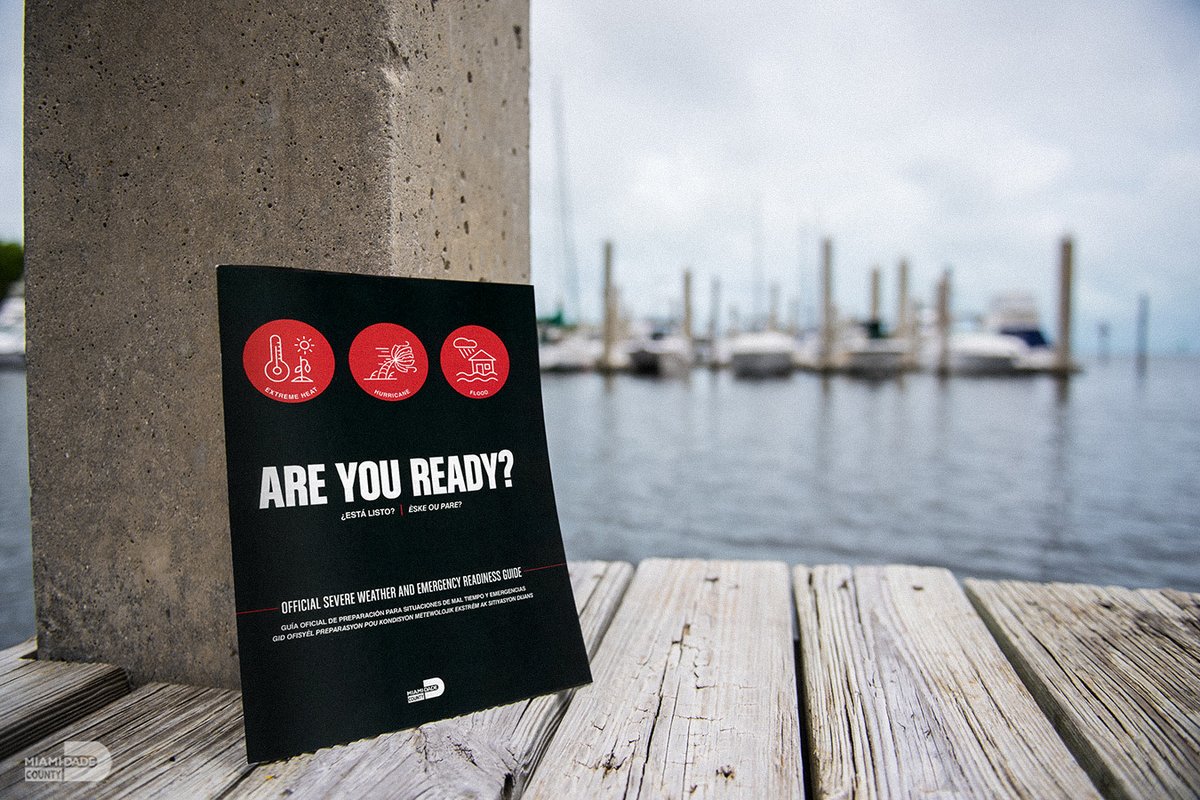 Miami-Dade County (@miamidadecounty) on Twitter photo It’s #HurricanePreparednessWeek! Watch your mailbox for the upcoming Official Severe Weather and Emergency Readiness Guide in partnership with <a href="/DCFCU/">Dade County Federal Credit Union</a>. Prepare now with tips and resources from #OurCounty. Stay ready. Stay safe. miamidade.gov/hurricane #HurricaneSeason It’s #HurricanePreparednessWeek! Watch your mailbox for the upcoming Official Severe Weather and Emergency Readiness Guide in partnership with <a href="/DCFCU/">Dade County Federal Credit Union</a>. Prepare now with tips and resources from #OurCounty. Stay ready. Stay safe. miamidade.gov/hurricane #HurricaneSeason